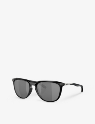 Oakley Womens Black Oo9286 Thurso Round-frame Acetate Sunglasses In Black