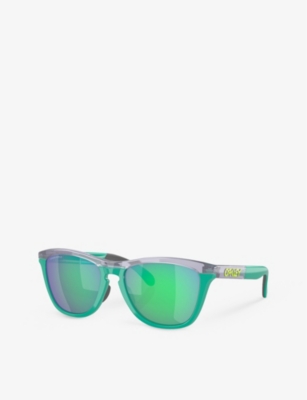 OAKLEY: OO9284 Frogskins™ Range round-frame O Matter™ sunglasses
