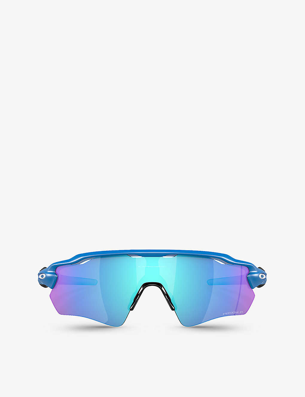 Oakley Womens Blue Oo9208 Radar Ev Path Shield-frame Acetate Sunglasses