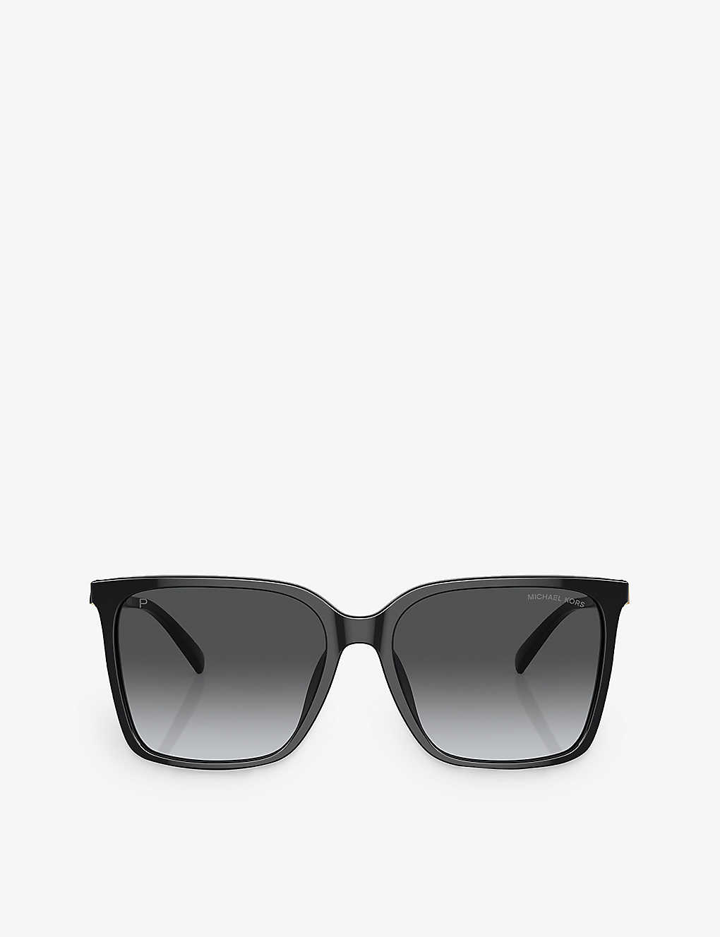 Michael Kors Womens Black Mk2197u Canberra Square-frame Acetate Sunglasses