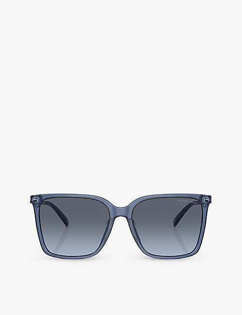 MICHAEL KORS: MK2197U Canberra round-frame acetate sunglasses