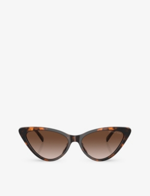 MICHAEL KORS: MK2195U Harbour Island cat eye-frame acetate sunglasses