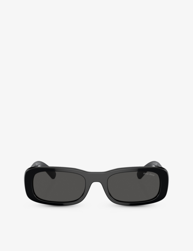 MU 08ZS rectangle-frame acetate sunglasses