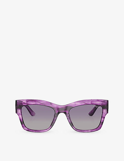 VOGUE: VO5524S pillow-frame acetate sunglasses