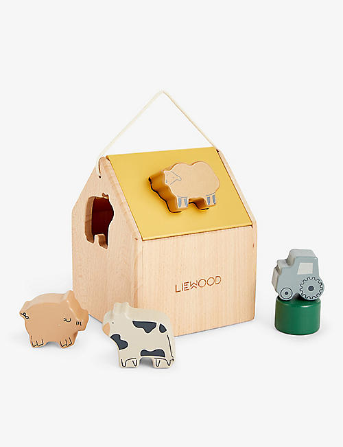 LIEWOOD: Ludwig wooden puzzle house 20cm