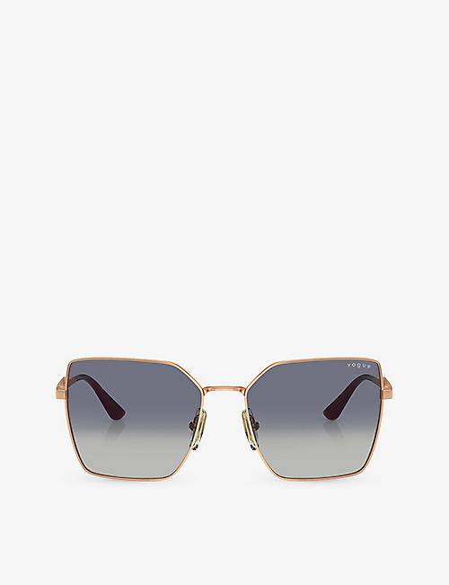 VOGUE: VO4284S square-frame metal sunglasses