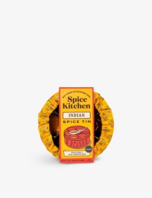 SPICE KITCHEN: Spice Kitchen Indian Spice tin with silk wrap 850g