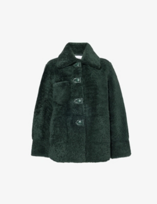 ANNE VEST: May reversible shearling shirt