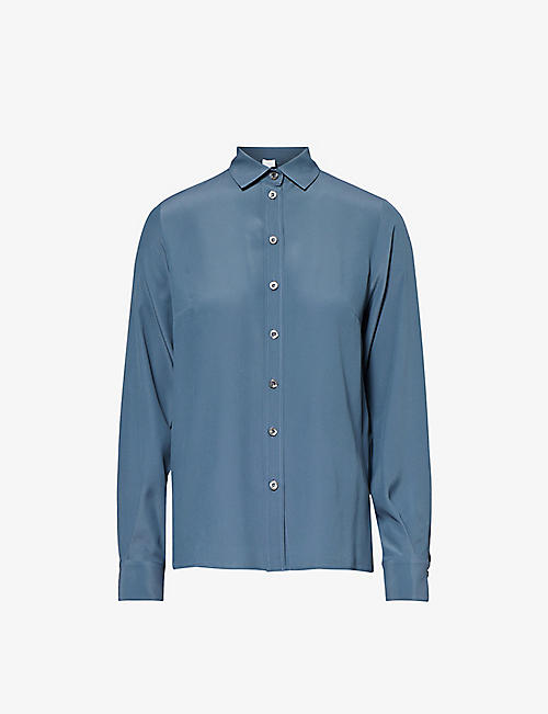 ELEVENTY: Basic relaxed-fit woven shirt