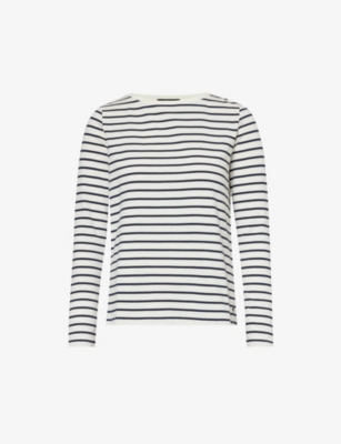WEEKEND MAX MARA: Erasmo striped cotton T-shirt