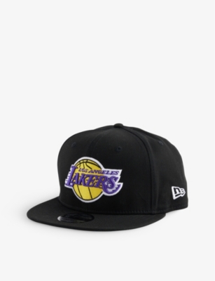 New Era Mens Black 9fifty La Lakers Cotton-twill Cap