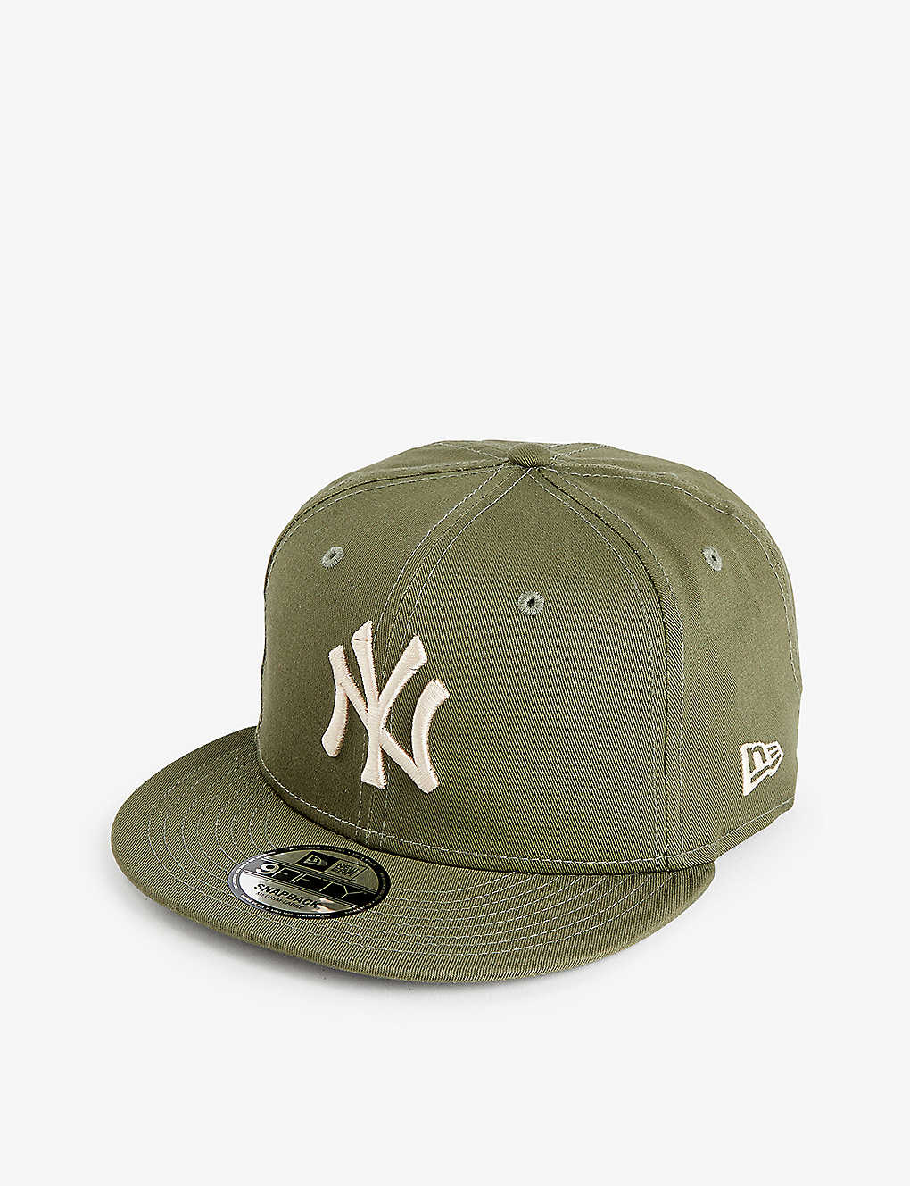 New Era Mens New Olive 9fifty New York Yankees Brand-embroidered Cotton Cap