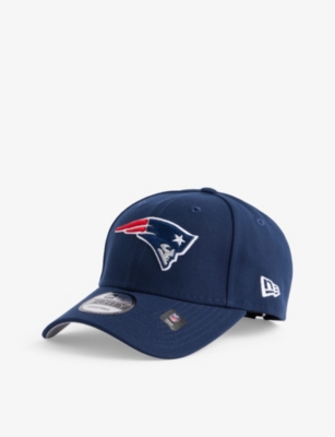 New Era Mens Navy New England Patriots Nfl Brand-embroidered Woven Cap