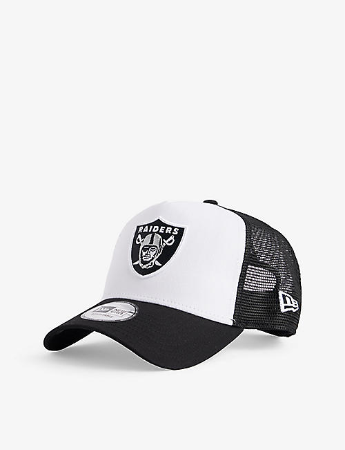 NEW ERA: 9FORTY Raiders NFL brand-embroidered woven trucker cap