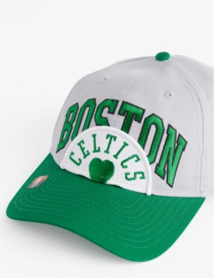 Shop New Era Mens Dark Grey 9twenty Boston Celtics Brand-embroidered Cotton-twill Cap
