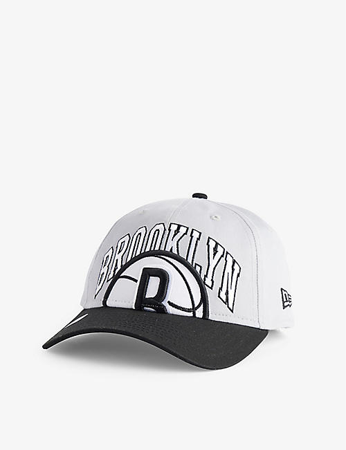 NEW ERA: 9TWENTY Brooklyn Nets brand-embroidered cotton-twill cap