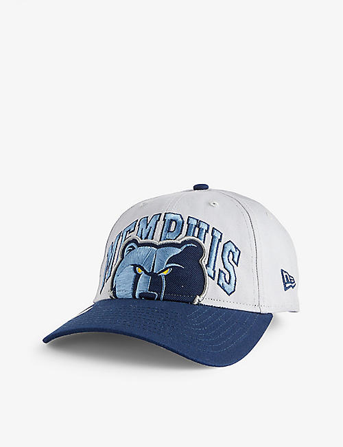 NEW ERA: 9TWENTY Memphis Grizzlies NBA brand-embroidered cotton baseball cap
