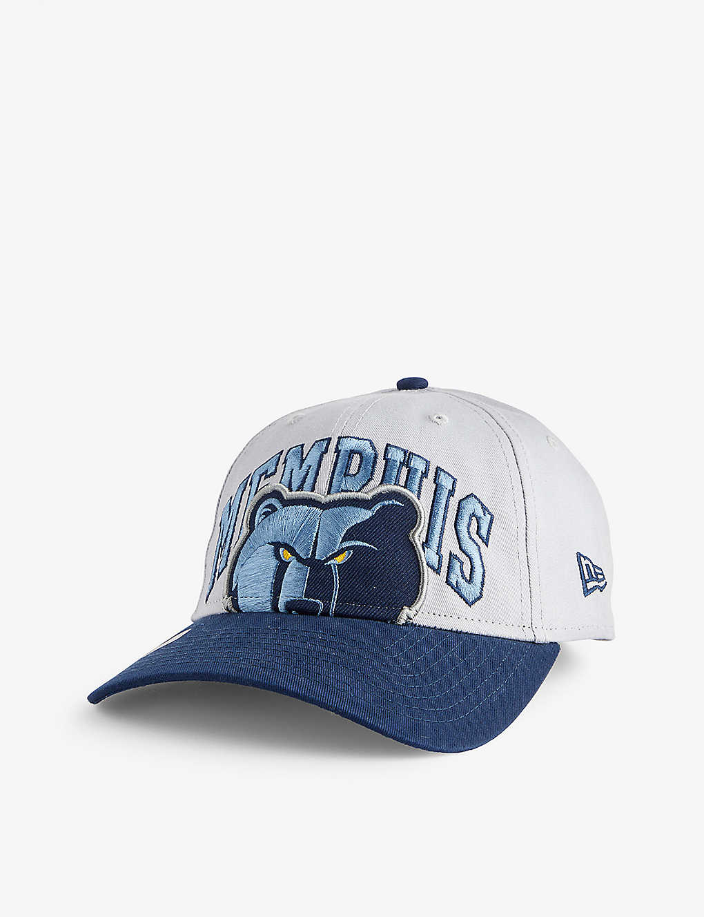 New Era Mens Dark Grey 9twenty Memphis Grizzlies Nba Brand-embroidered Cotton Baseball Cap
