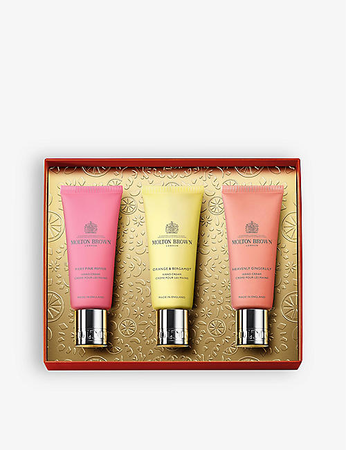 MOLTON BROWN: Floral & Spicy Hand Care limited-edition gift set