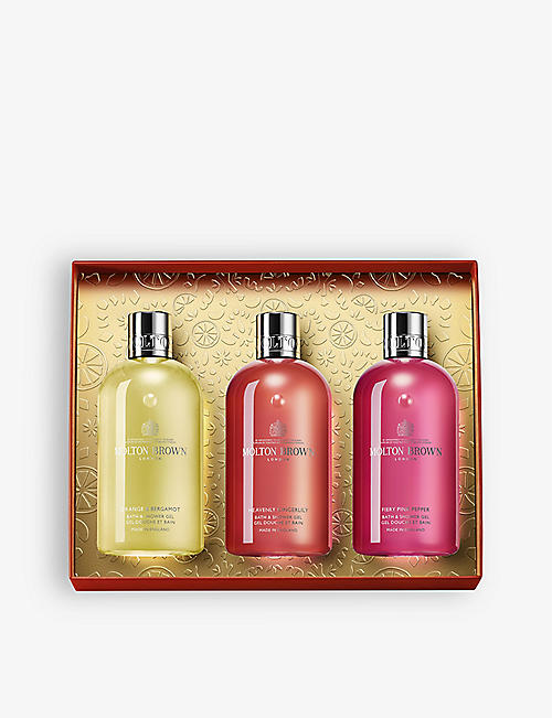 MOLTON BROWN: Floral & Spicy Body Care limited-edition gift set