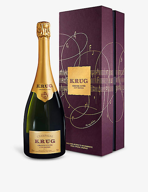 KRUG: Limited edition Krug Grande Cuvée 171ème Édition Echoes champagne 750ml