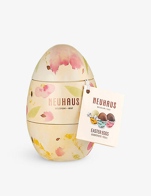 NEUHAUS: Metal Easter Egg with mini chocolates