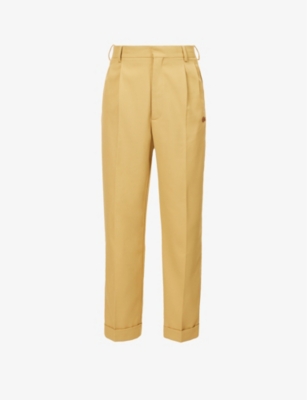 Lacoste X Le Fleur Straight-leg Trousers In Hevea