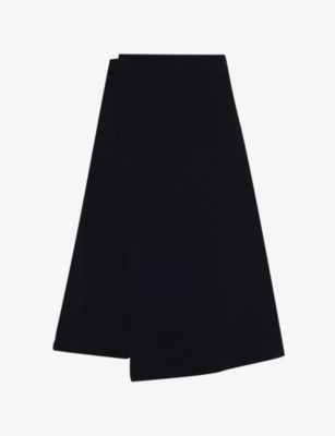 PROENZA SCHOULER: Asymmetric tie-waist A-line woven skirt