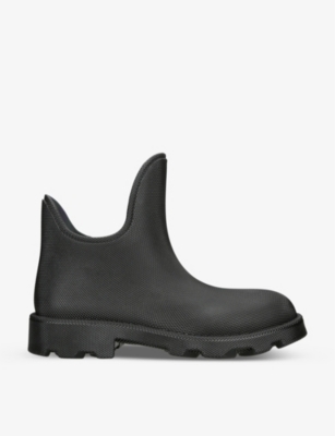 BURBERRY: Ray rubber ankle boots