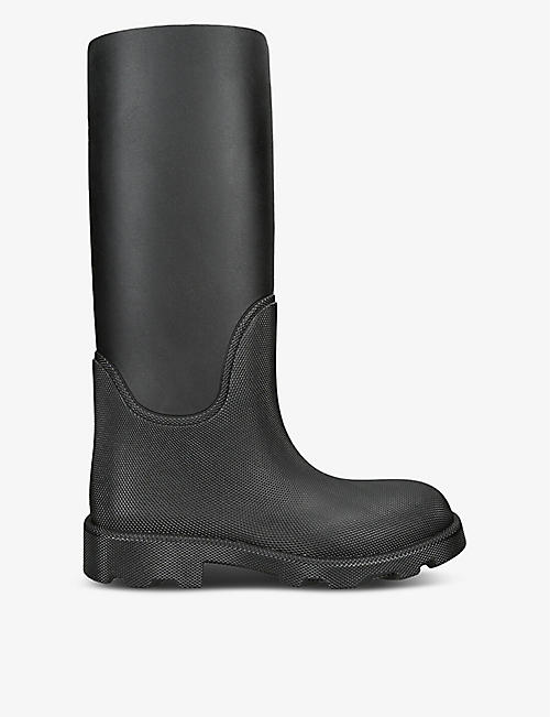 BURBERRY: Raymond chunky-sole rubber boots