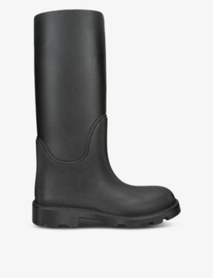 Burberry Marsh Calf-length Boots In Black