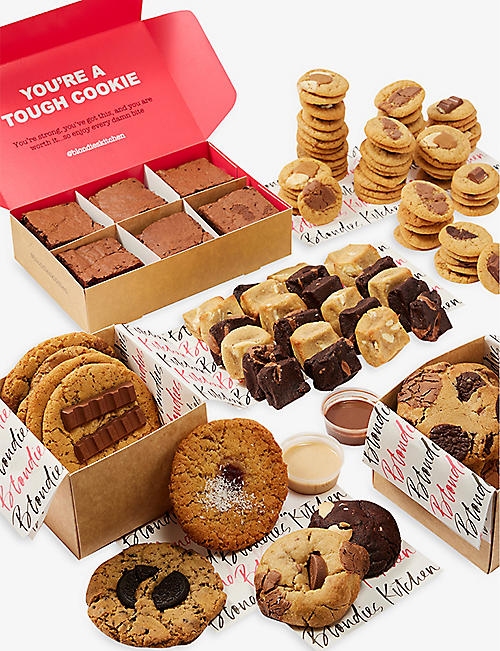BLONDIES KITCHEN: New Year's Eve Bundle cookies and brownies gift box 3.5kg