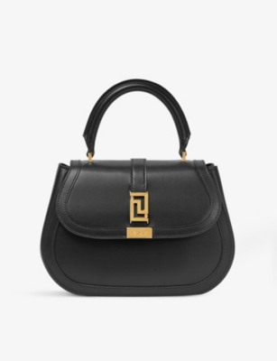 The Versace Unveils The Greca Goddess Top Handle Bag