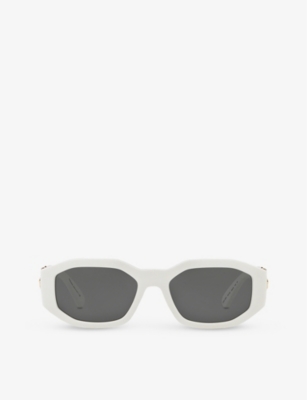 Versace Biggie Squared Sunglasses In Nul