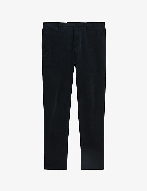 TED BAKER: Durhamt slim-fit corduroy stretch-cotton trousers