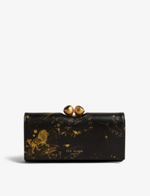 TED BAKER - Connise constellation-print leather purse | Selfridges.com