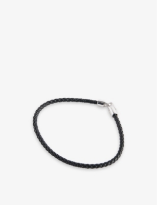 Miansai Men's Nexus Rope Bracelet in Solid Black