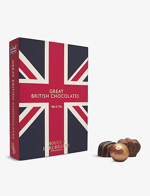 HOUSE OF DORCHESTER: Great British Chocolates assortment 100g