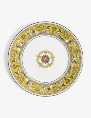Wedgwood Florentine Citron Bone-china Plate 20.6cm
