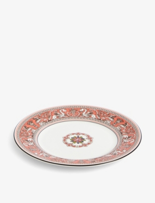 Wedgwood Florentine Salmon Bone-china Plate 20.6cm