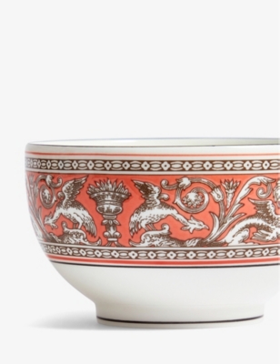 Shop Wedgwood Florentine Salmon Bone-china Rice Bowl 10.5cm