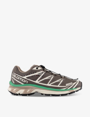 SALOMON: XT-6 Mindful quick-lace recycled-mesh low-top trainers