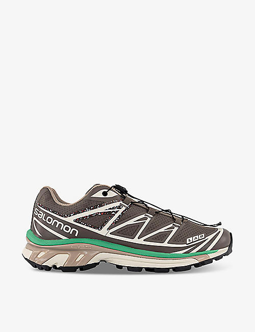 SALOMON: XT-6 Mindful quick-lace recycled-mesh low-top trainers