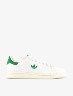 Adidas Originals Adidas Men's Sporty White Green Off W X Sporty & Rich Stan Smith Canvas Low-top Trainers