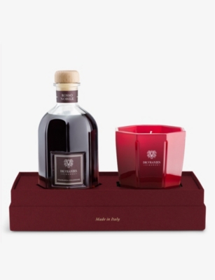 DR. VRANJES - Rosso Nobile reed diffuser and scented candle gift