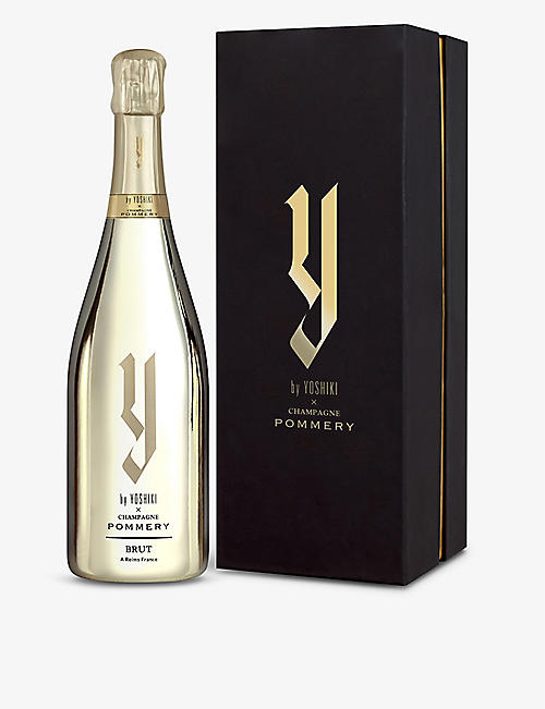 CHAMPAGNE: Y by YOSHIKI x Champagne Pommery Brut 750ml