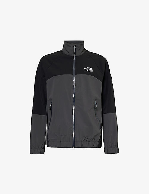 THE NORTH FACE: NSE brand-embroidered funnel-neck stretch-shell jacket
