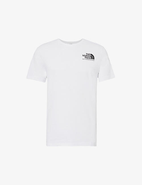 THE NORTH FACE: Coordinates graphic-print cotton-jersey T-shirt