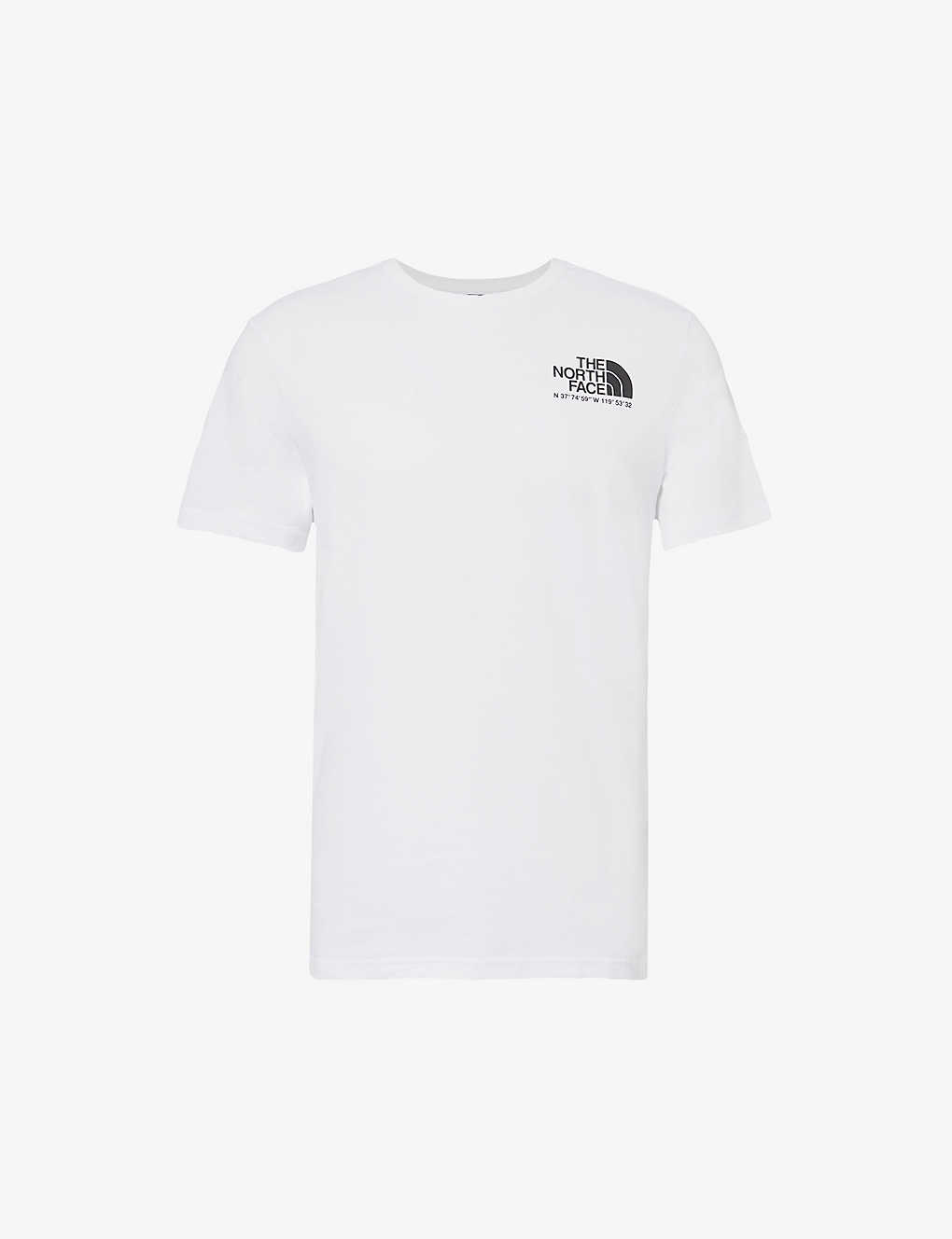 Shop The North Face Men's White Coordinates Graphic-print Cotton-jersey T-shirt