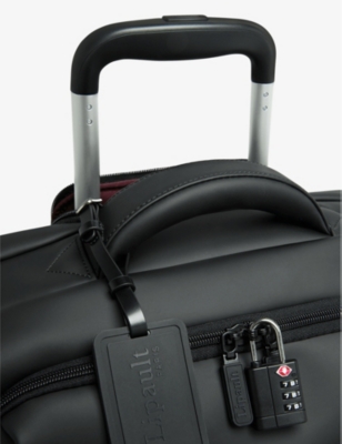 Lost In Berlin medium woven suitcase 63cm
